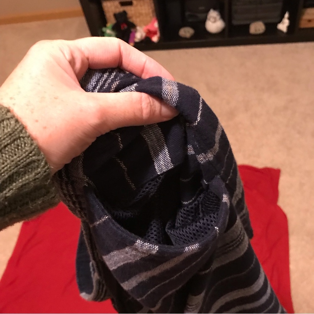 Roots Horizontal Striped Drawstring Activewear Sk… - image 2